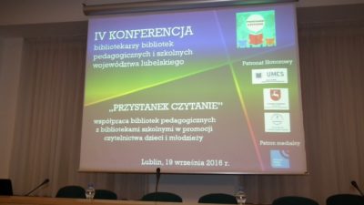 22 września 2016 – Konferencja bibliotekarzy w Lublinie