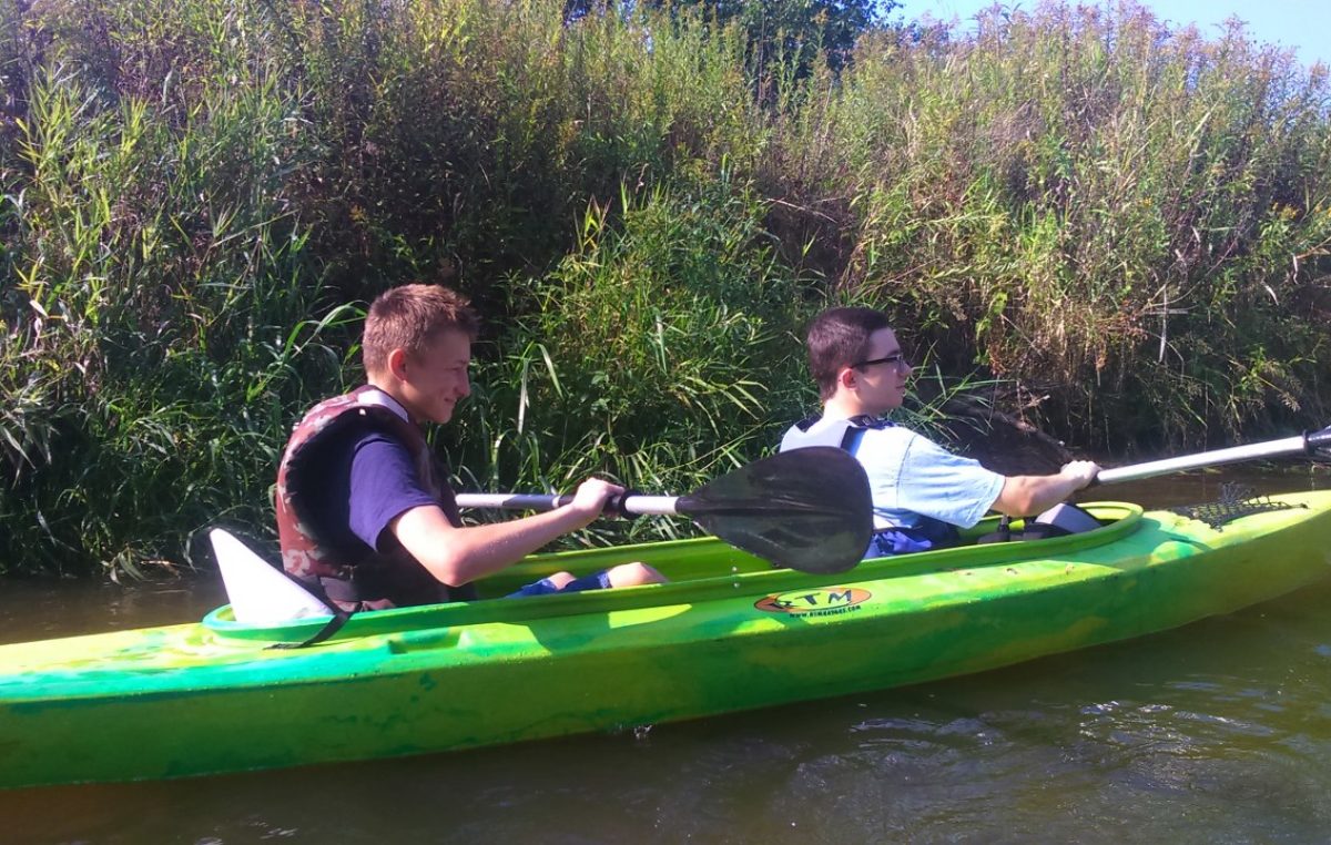 27 września 2016 – Spływ kajakowy klasy 1B