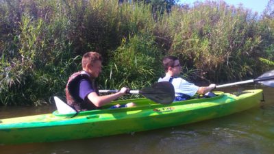 27 września 2016 – Spływ kajakowy klasy 1B