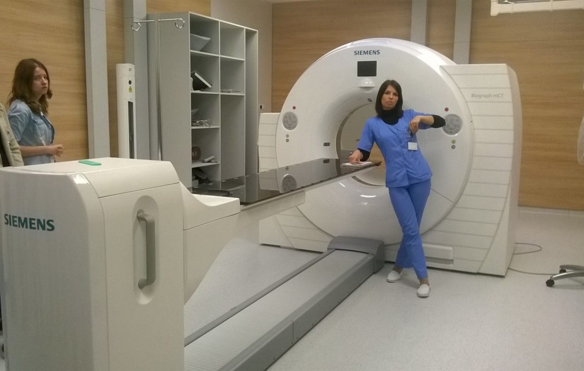 10 października 2016 – Z wizytą w Centrum  Diagnostyki i Terapii Onkologicznej w Zamościu