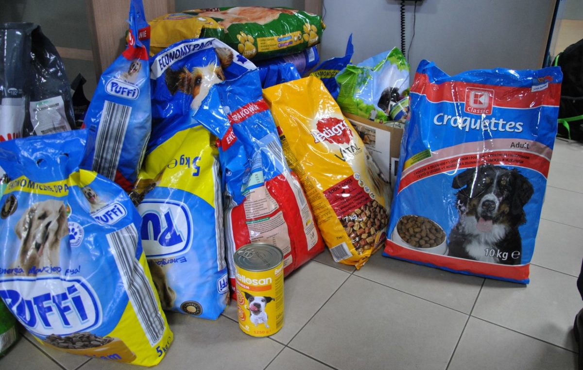 10 października 2016 – Karma i pieniądze trafiły do potrzebujących zwierząt