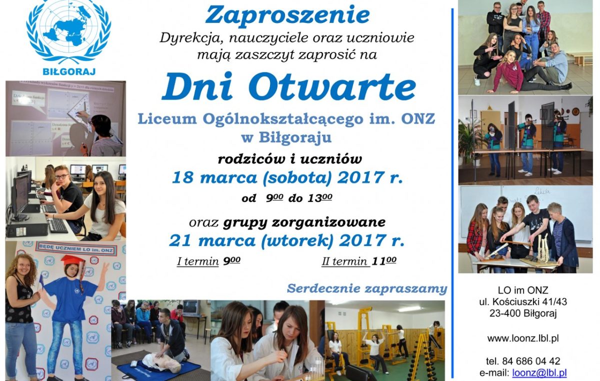 28 lutego 2017 – Dni Otwarte