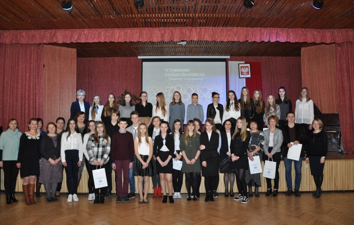 17 marca 2017 – Powiatowe sukcesy młodych recytatorów i literatów