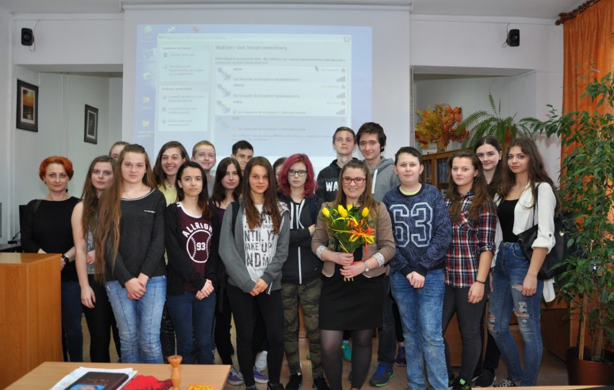 17 marca 2017 – Spotkanie z absolwentką