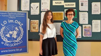 8 czerwca 2017 – Sukces Oli Bełz z kl. I F