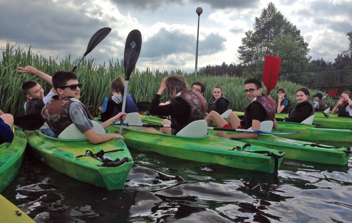 6 czerwca 2017 – Spływ kajakowy klasy III g B