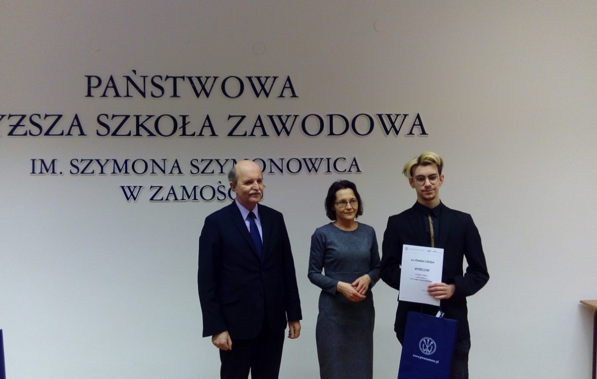 2 marca 2018 – Damian Chołyst zwycięzcą VIII Konkursu Języka Angielskiego