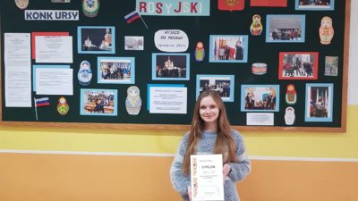 22 marca 2018 – Sukces w Olimpiadzie Języka Rosyjskiego