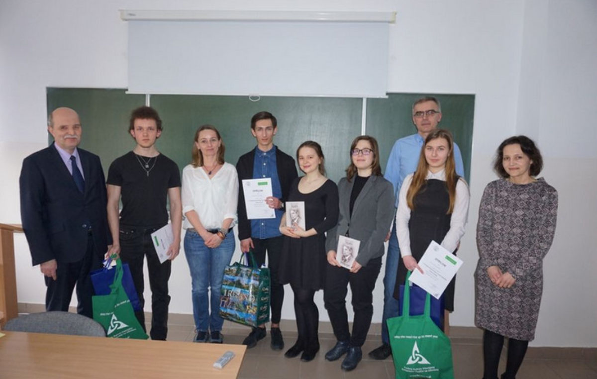 20 marca 2018 – Ola zachwyciła recytacją poezji irlandzkiej