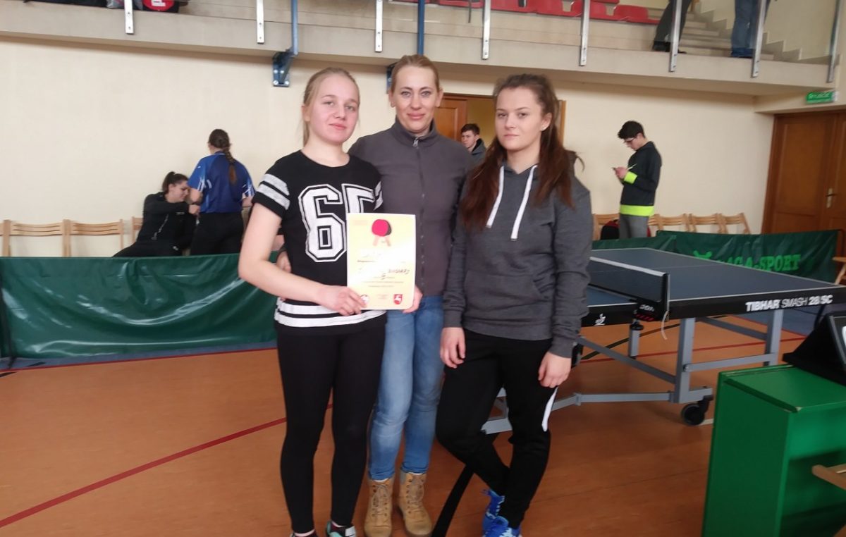 2 marca 2018 – Sukces naszych tenisistek stołowych