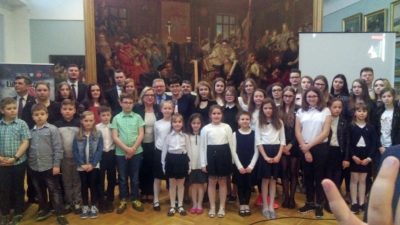 22 kwietnia 2018 – Nasza szkoła wyróżniona za pomoc potrzebującym