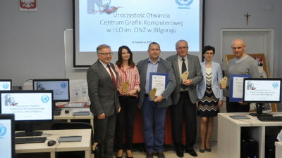 12 kwietnia 2018 – Otwarcie w naszej szkole CENTRUM GRAFIKI KOMPUTEROWEJ