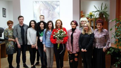 9 kwietnia 2018 – Spotkanie z aktorką Magdaleną Różańską