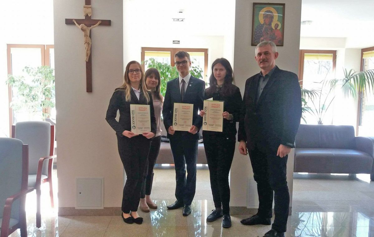 12 kwietnia 2018 – Joanna Skwarek z indeksem