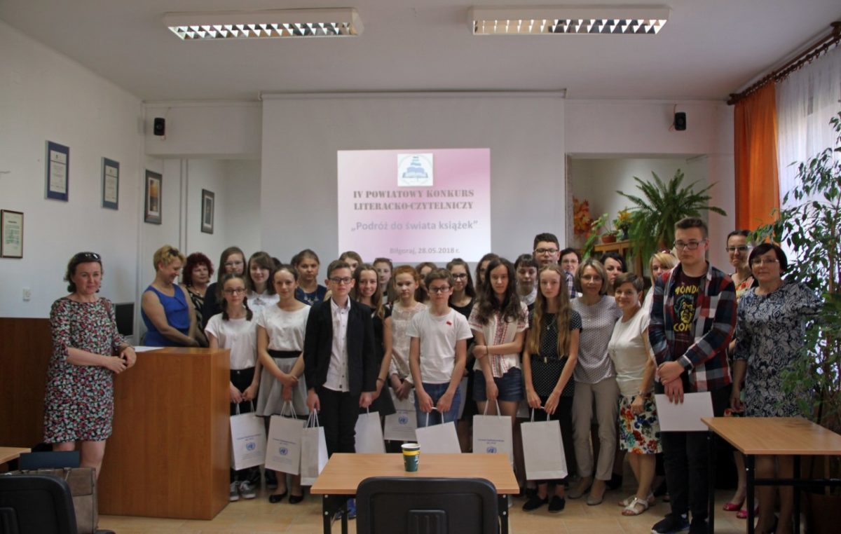 30 maja 2018 – IV Powiatowy Konkurs Literacko-Czytelniczy