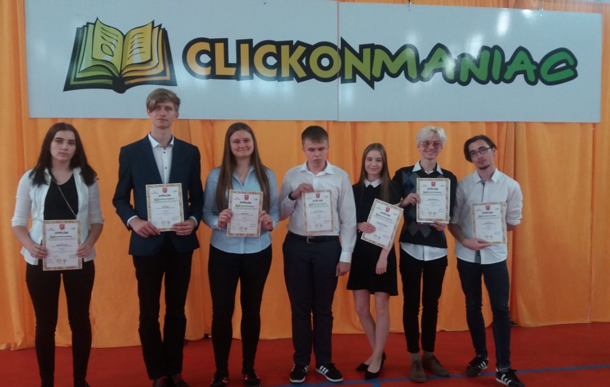 19 czerwca 2018 – Laureaci  Konkursu  CLICKONMANIAC