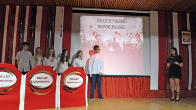 13 listopada 2018 – „100 LECIE POLSKIEJ NIEPODLEGŁOŚCI”