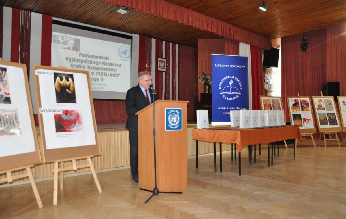 29 listopada 2018 – Podsumowanie Ogólnopolskiego Konkursu Grafiki Komputerowej „Wyraź to w PIXEL-Ach!”