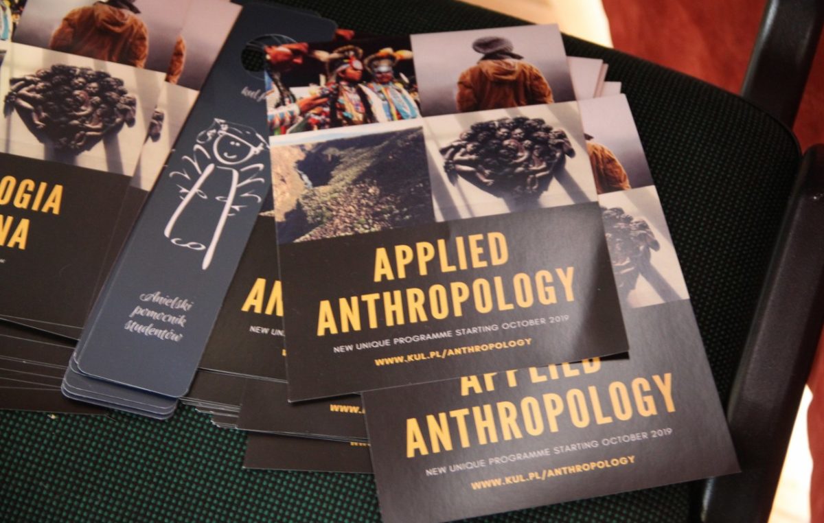 12 marca 2019 – Wykłady z zakresu antropologii