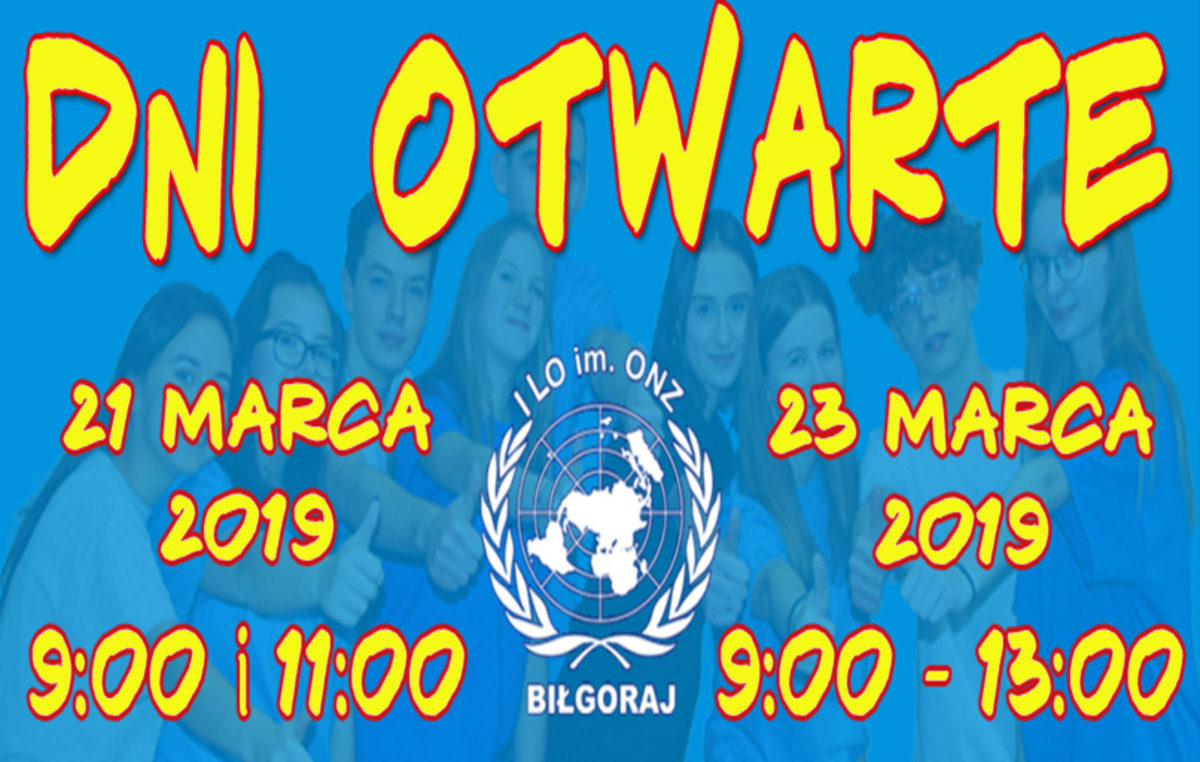 4 marca 2019 – Dni Otwarte