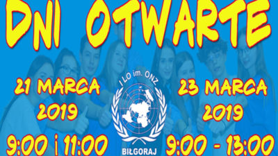 4 marca 2019 – Dni Otwarte