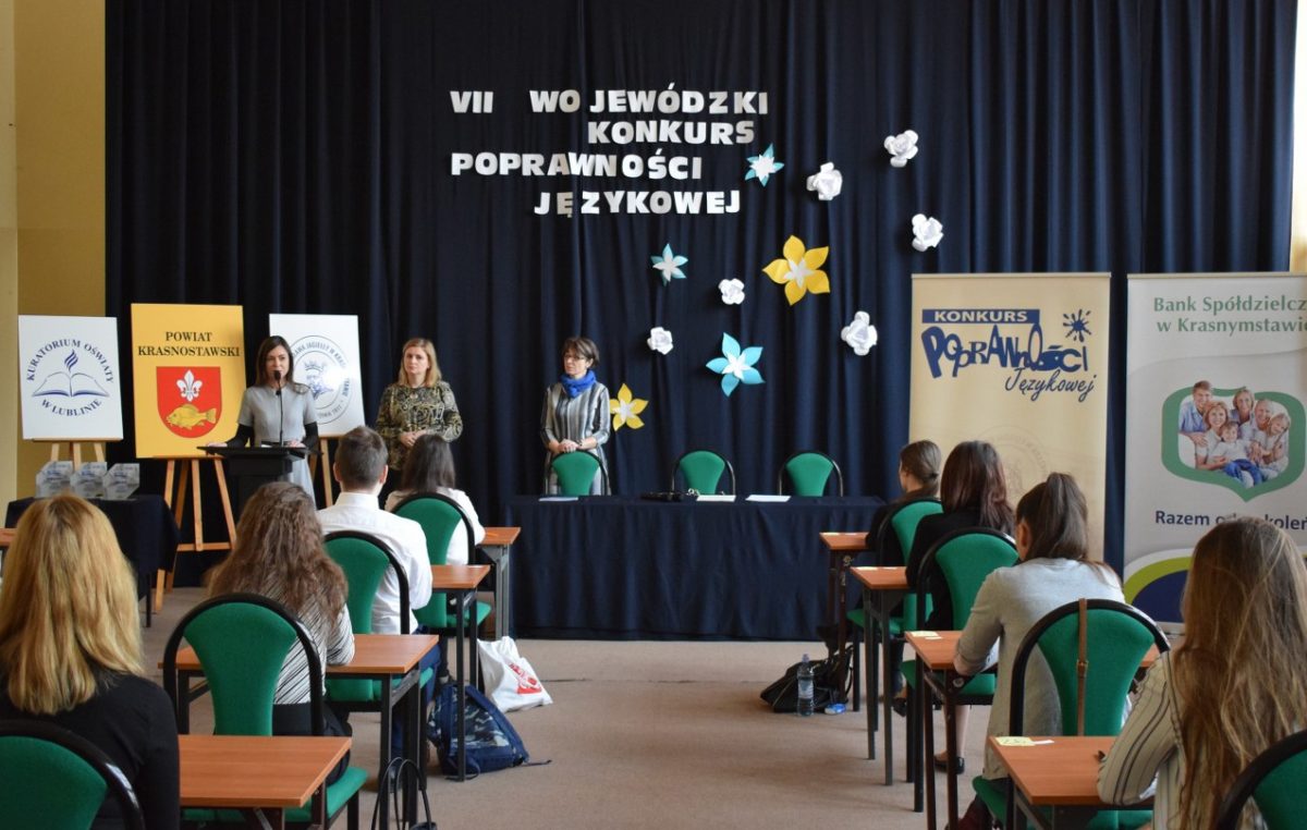10 kwietnia 2019 – Wojewódzki Konkurs Poprawności Językowej
