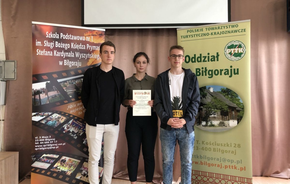 13 maja 2019 – Mistrzowie województwa wśród krajoznawców!