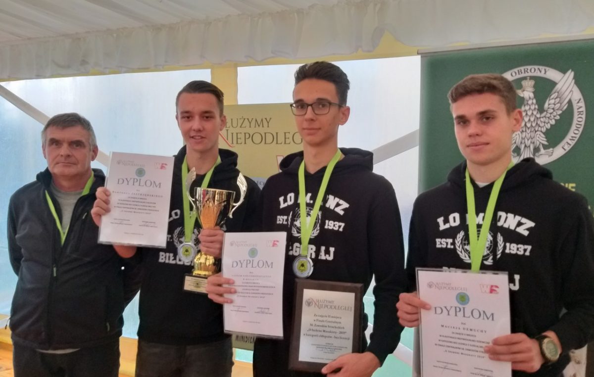 3 października 2019 – Srebrny medal w zawodach strzeleckich