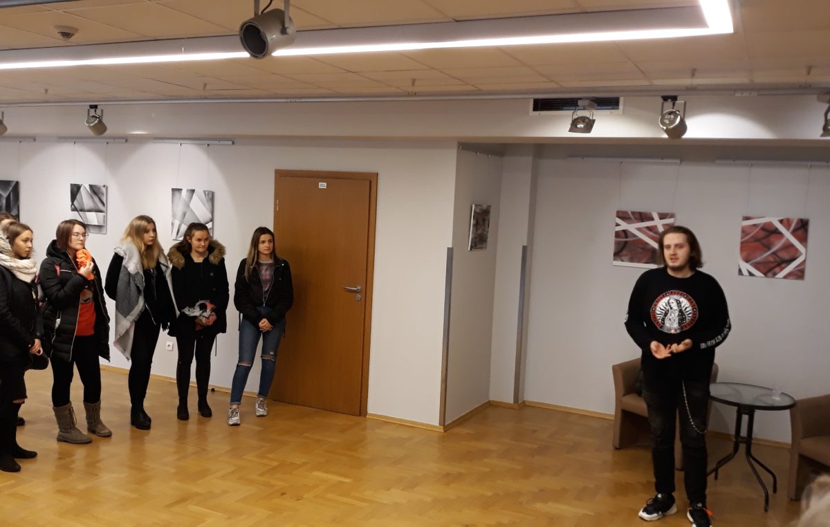 20 grudnia 2019 – Wernisaż prac Bartka