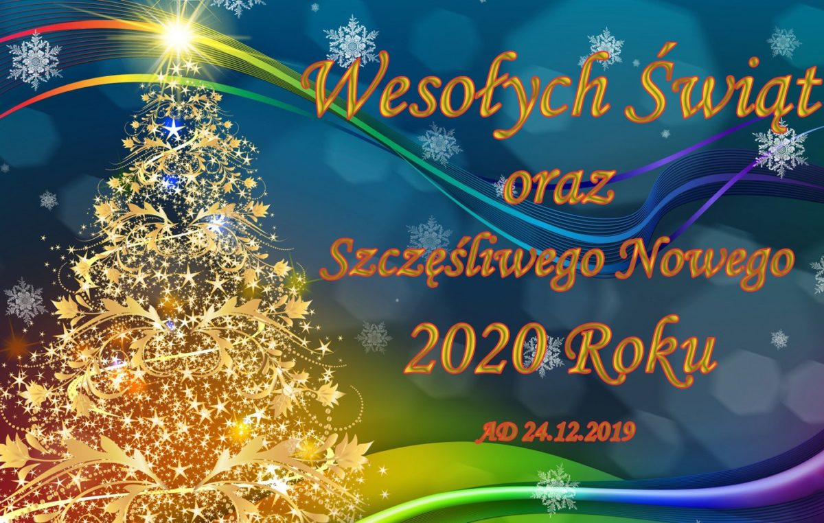 24 grudnia 2019 – Wesołych Świąt