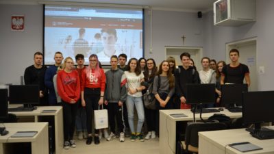 16 lutego 2020 – Spotkanie ze studentką grafiki komputerowej