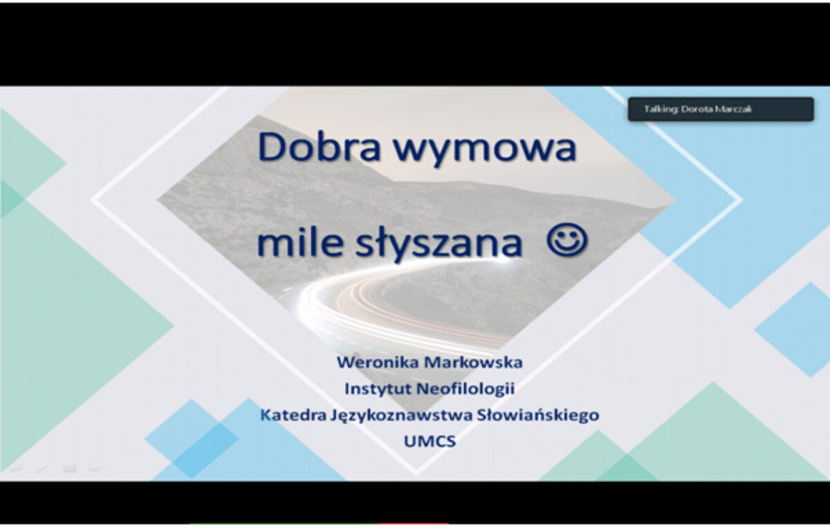25 kwietnia 2021 – Wykład z języka rosyjskiego