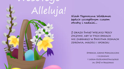 2 kwietnia 2021 – Wesołych Świąt