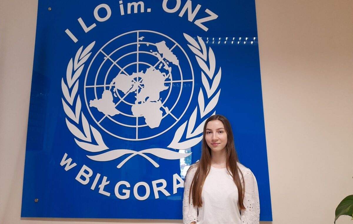 25 maja 2021 – Dominika Kleban w etapie centralnym Olimpiady Wiedzy Ekologicznej