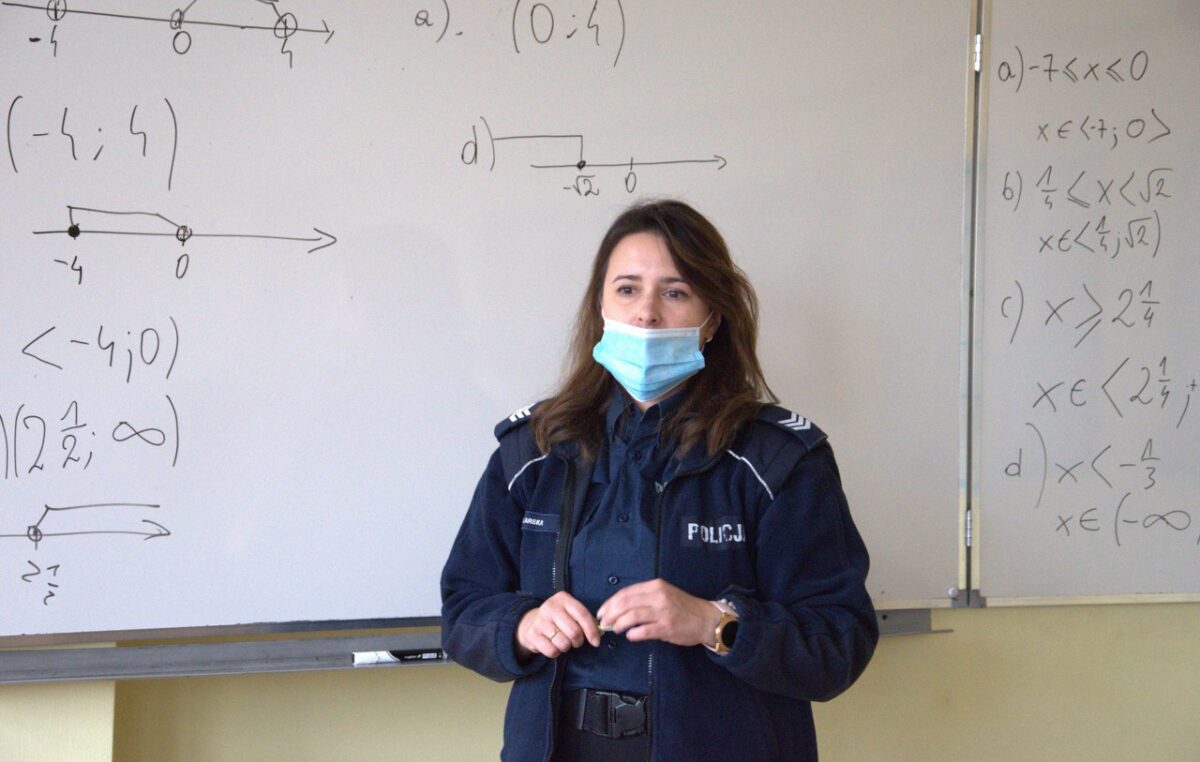 19 października 2021 – Spotkanie z policjantką