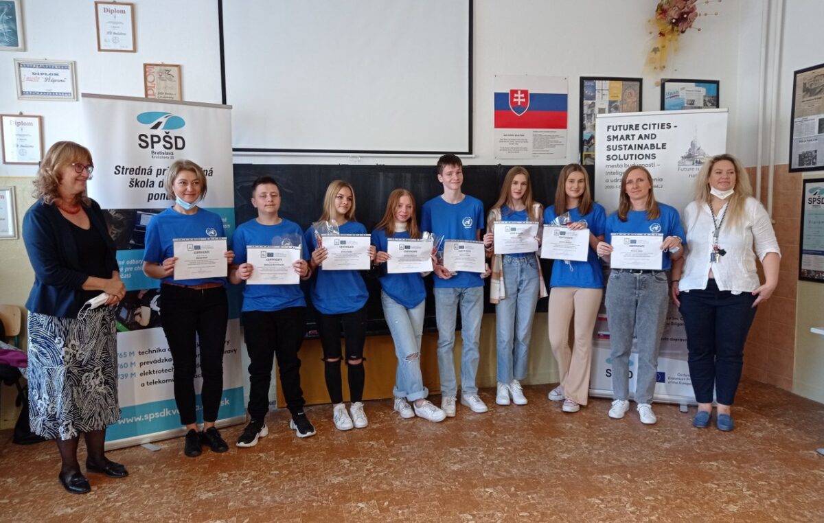 26 października 2021 – Licealiści na Słowacji  w ramach projektu Erasmus+