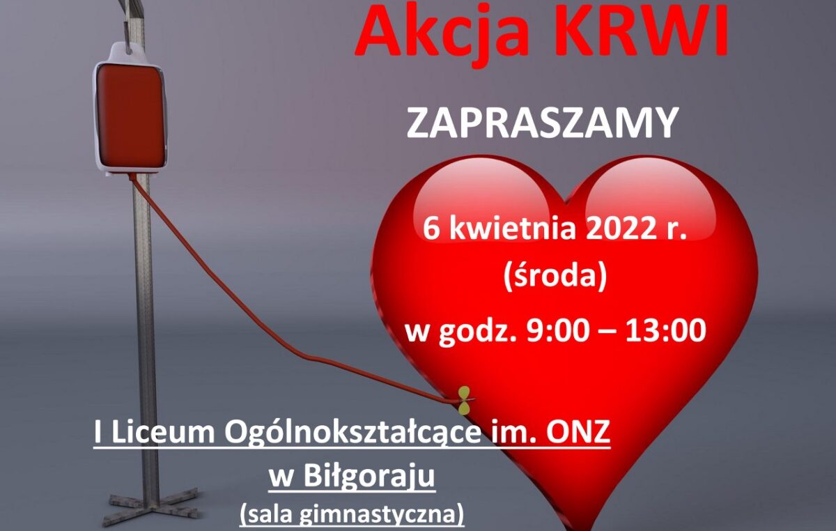 22 marca 2022 – Akcja KRWI