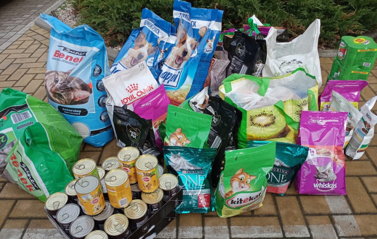 29 kwietnia 2022 – Zbiórka karmy dla bezdomnych zwierząt