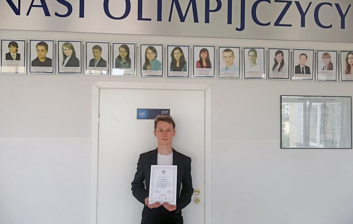 21 czerwca 2022 – Sukces Benedykta w Olimpiadzie „Losy żołnierza…”