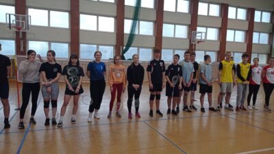18 listopada 2022 – Powiatowa Licealiada w badmintonie
