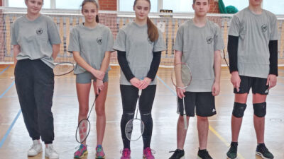 22 listopada 2022 – Półfinały Wojewódzkiej Licealiady w badmintonie