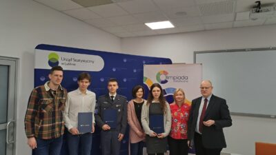 9 marca 2023 – Lidia Gozdecka zakwalifikowała się do finału Olimpiady Statystycznej