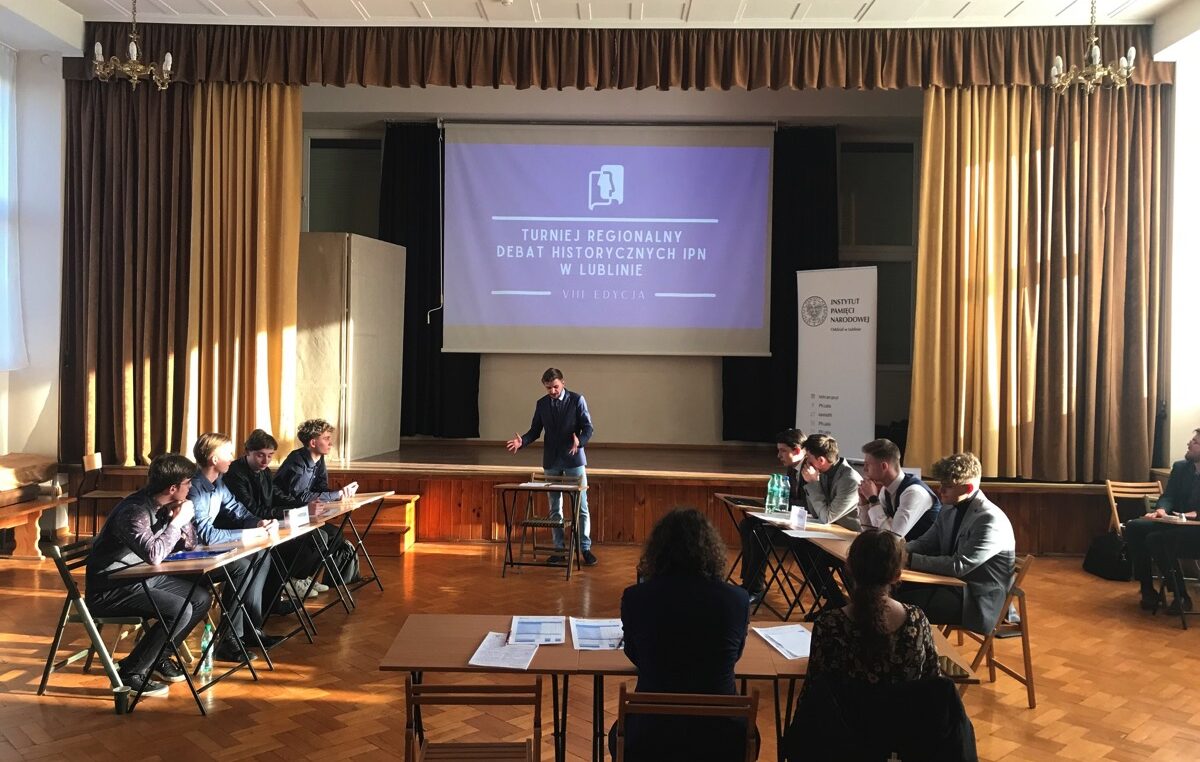 26 kwietnia 2023 – Półfinał Turnieju Debat Historycznych