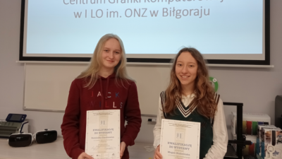 14 kwietnia 2023 – Wyróżnienia w Międzynarodowym Konkursie