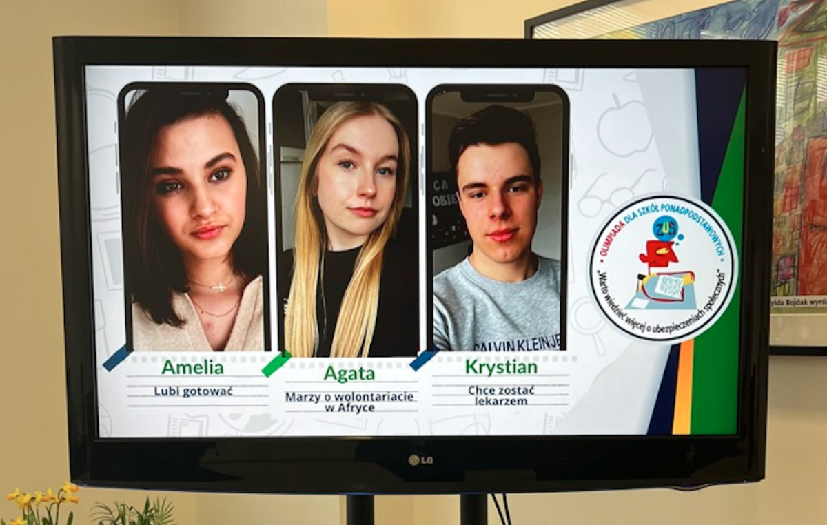 14 kwietnia 2023 – Finaliści Olimpiady ZUS