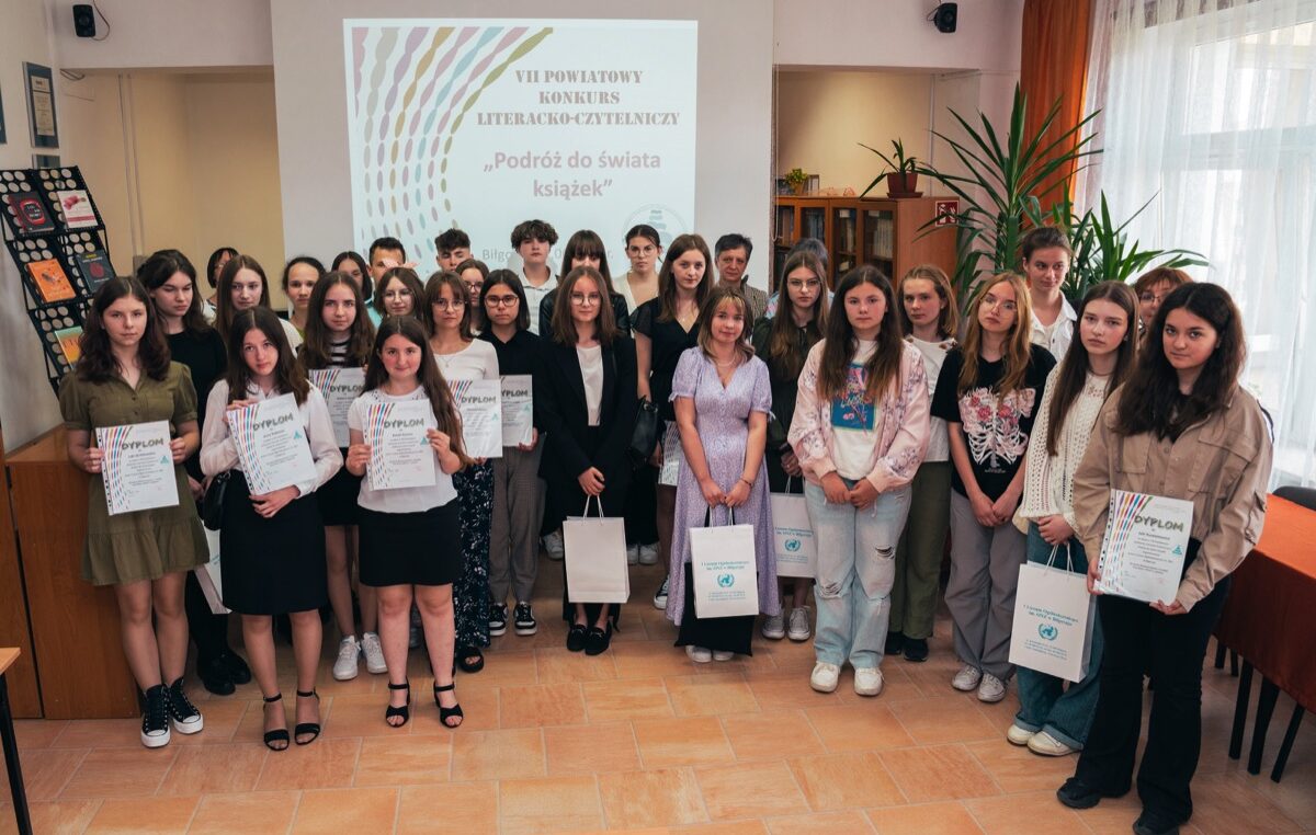 6 czerwca 2023 – Bliskie spotkanie z literaturą w naszej szkole