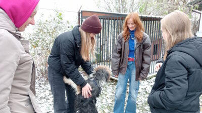 24 listopada 2023 – Wizyta w zamojskim schronisku dla bezdomnych zwierząt