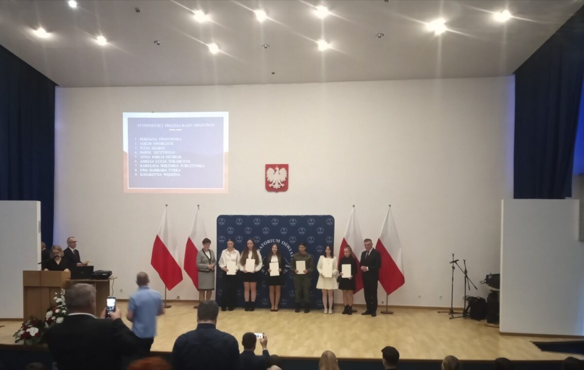 17 listopada 2023 – Ania stypendystką Prezesa Rady Ministrów