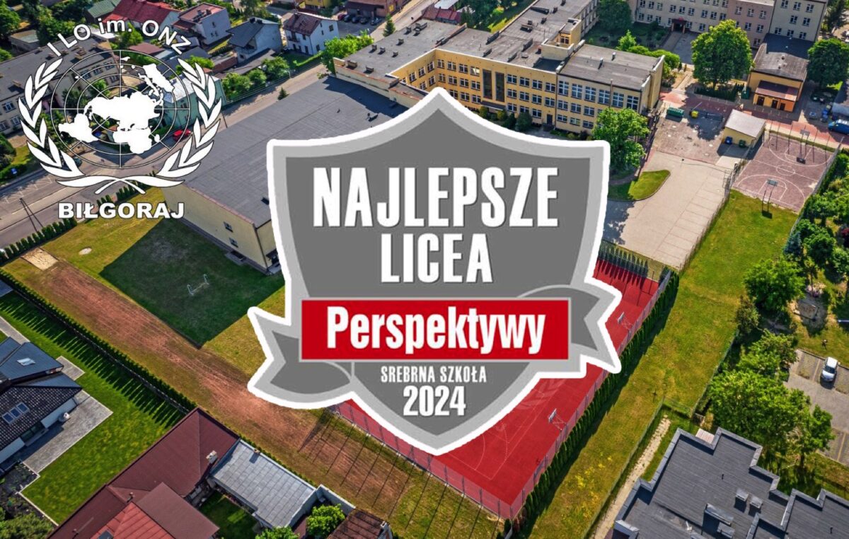 12 stycznia 2024 – Nasze liceum z tytułem „SREBRNEJ SZKOŁY 2024”