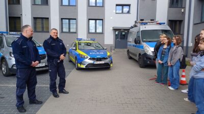 9 maja 2024 – Licealiści na Dniu Otwartym KPP w Biłgoraju